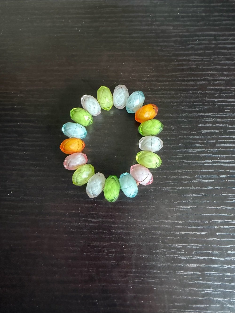 Colorful Beaded Stretch Bracelet